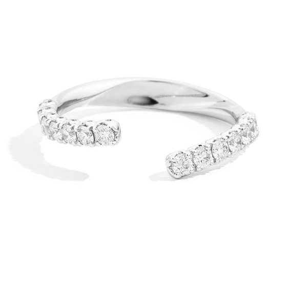 Anneau Recarlo Femme in Or blanc 0.57 Ct R86FN004/055-13 - R86FN004/055-13